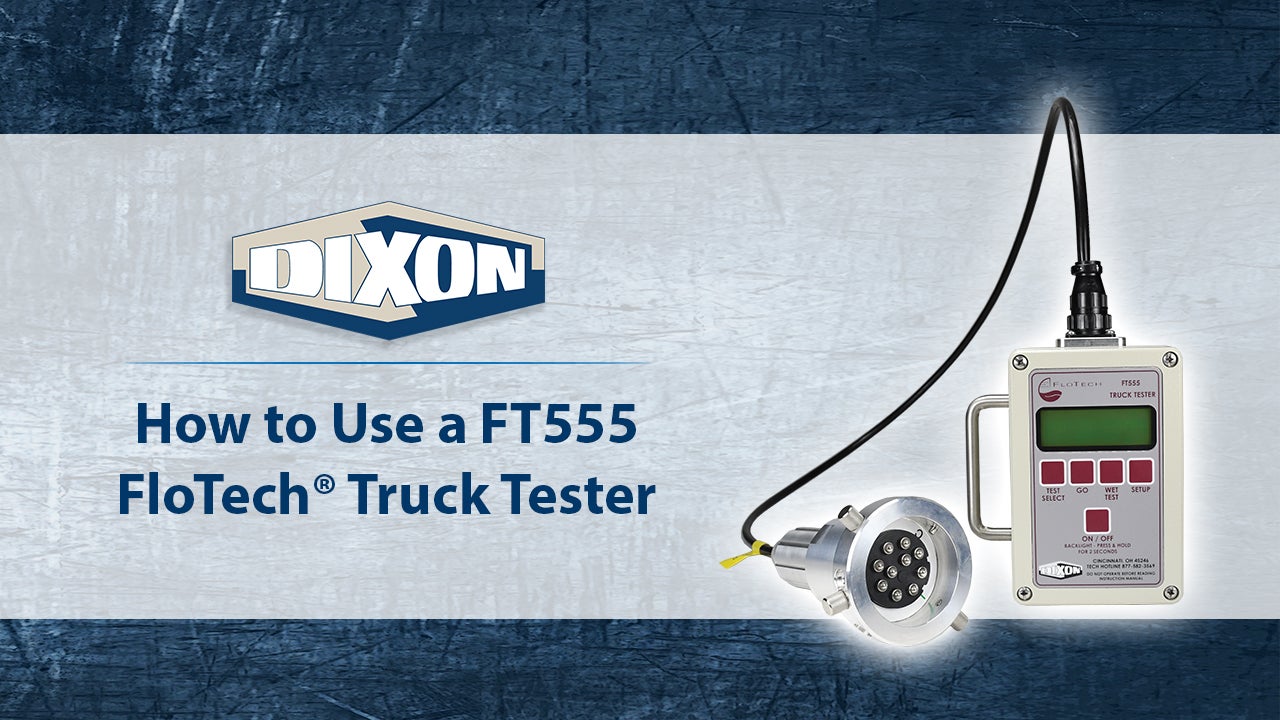 How to Use a FT555 FloTech® Truck Tester