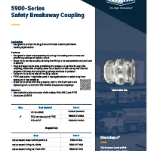 5900-Series Safety Breakaway Coupling