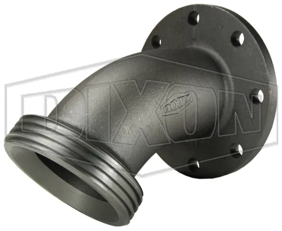 flange x female 45 degree elbow