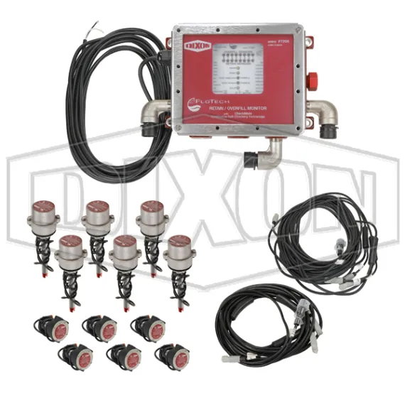 Checkmate Overfill System, 6 Compartment, Plug & Play, Top & Bottom