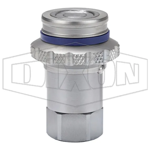 HT-Series Correct Connect® Flush Face Flange Sleeve Female Threaded Coupler