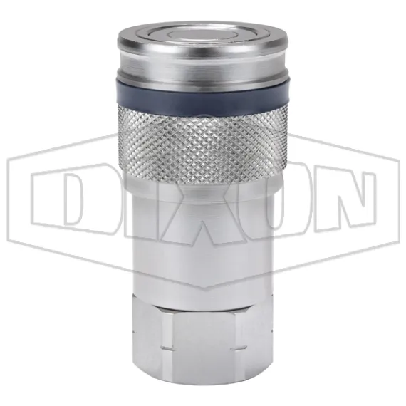 HTZ-Series Correct Connect® Flush Face Female Threaded Coupler