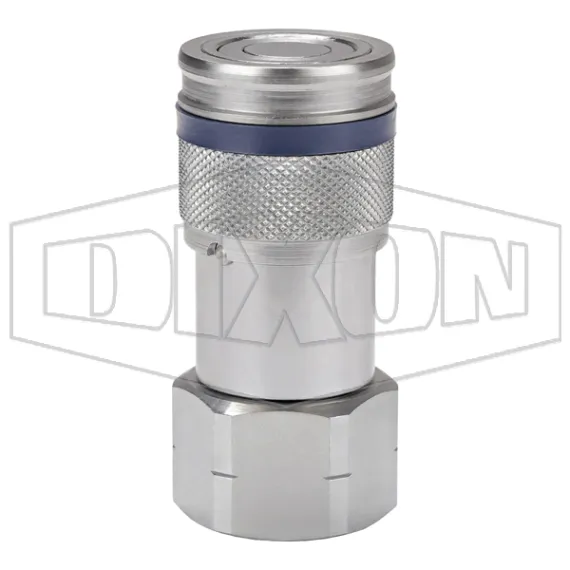 HTZ-Series Correct Connect® Flush Face Female Threaded Coupler