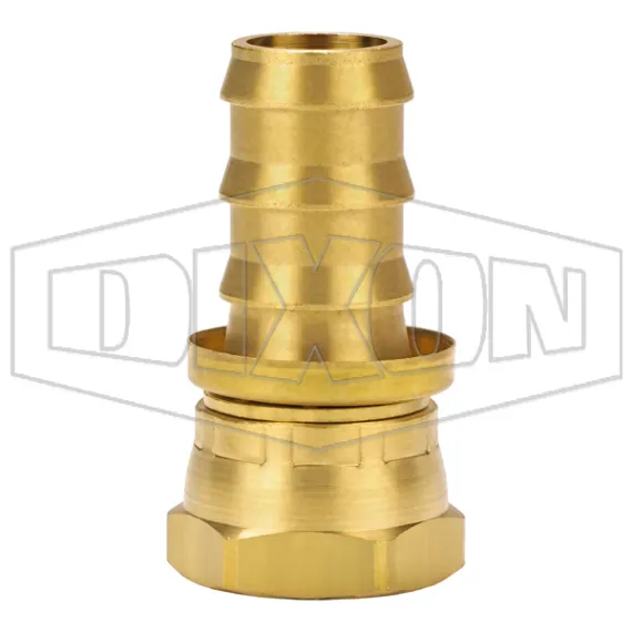 Female NPSM Swivel x Push-on Hose Barb Ball Seat