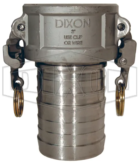 EZ Boss-Lock Cam & Groove Type C Coupler x Hose Shank