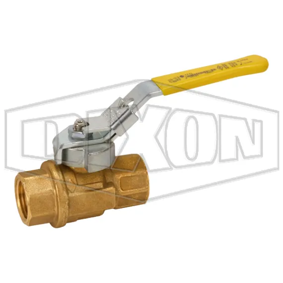 Locking Handle Imported Brass Ball Valve