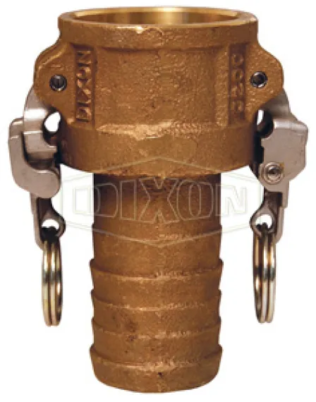EZ Boss-Lock Cam & Groove Type C Coupler x Hose Shank
