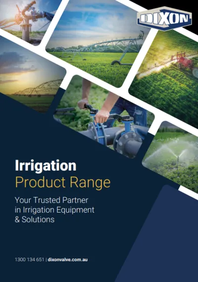 Irrigation Product Range