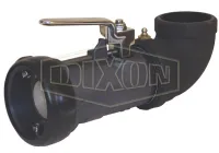 Bayonet Style Dry Disconnect 90° Swivel Coupler x Female NPT