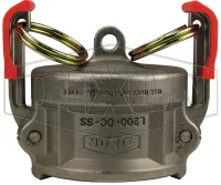 Vent-Lock Safety Cam & Groove Type DC Dust Cap L200-DC-SS
