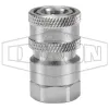 V-Series Valved Female Coupler