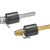 Ball Type Swivel x Hose Shank Connector for Spray Gun