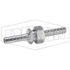 Long Shank Hose Complete Coupling