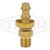 Male SAE Inverted Flare Swivel x Push-on Hose Barb