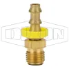 Male SAE Inverted Flare Swivel x Push-on Hose Barb