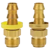 Male SAE Inverted Flare Swivel x Push-on Hose Barb