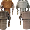 EZ boss lock type C coupler x hose shank