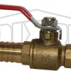 Brass Ball Valve Lever Operated Nozzle